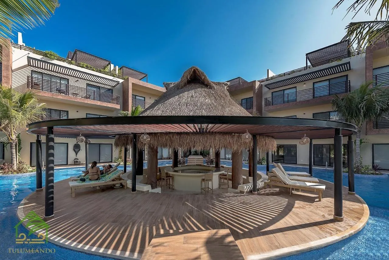 Crlstalida Swim Up & Free Bikes By Casa Paraiso Tulum Apartamento