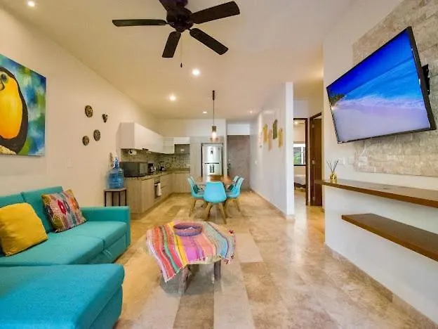 Apartamento Crlstalida Swim Up & Free Bikes By Casa Paraiso Tulum